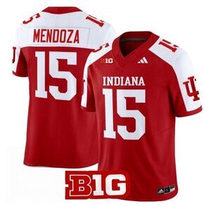 Mens or Youths Kids Select Fernando Mendoza Crimson Red White Jersey Vapor Stitc